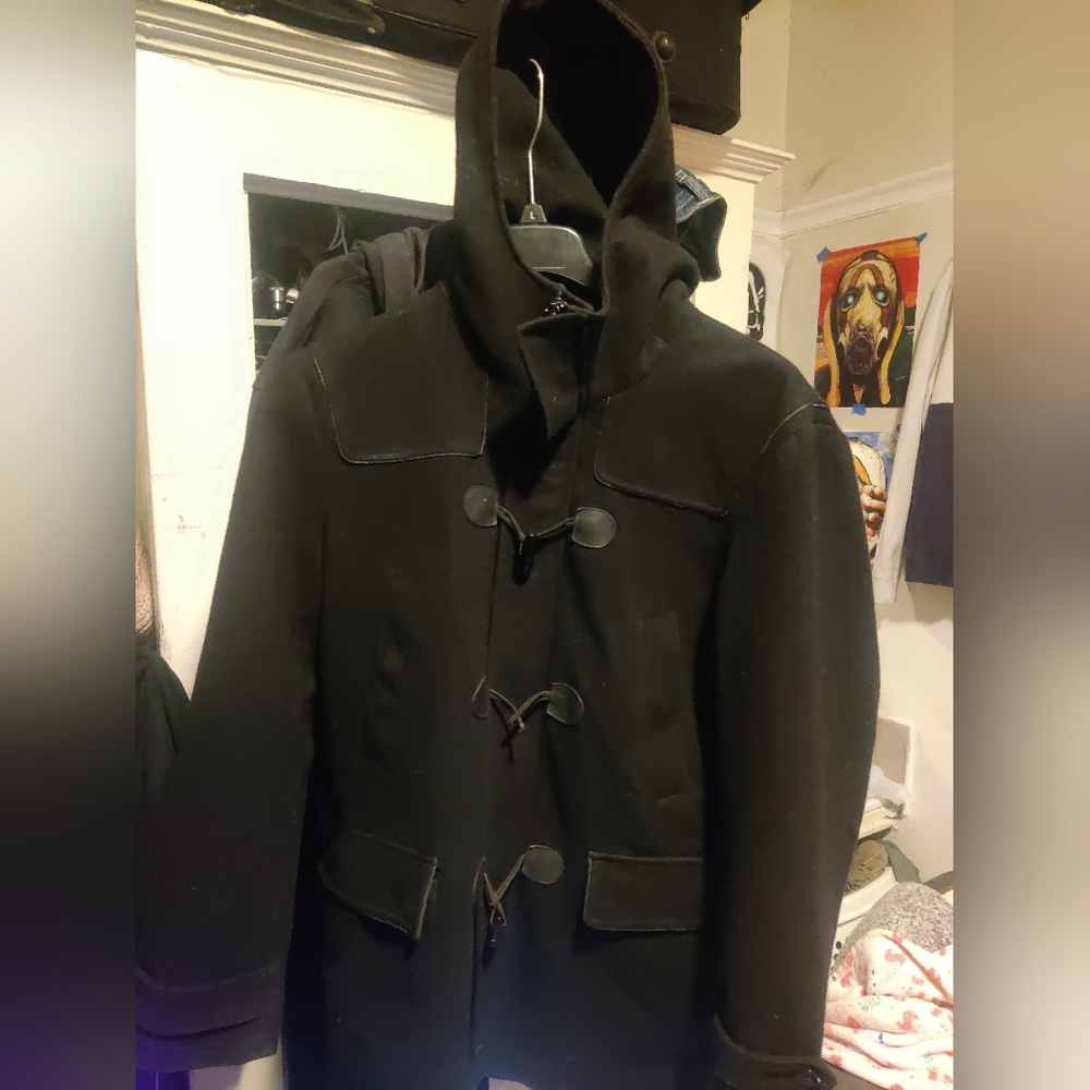 Express Hooded ''Toggle Coat''